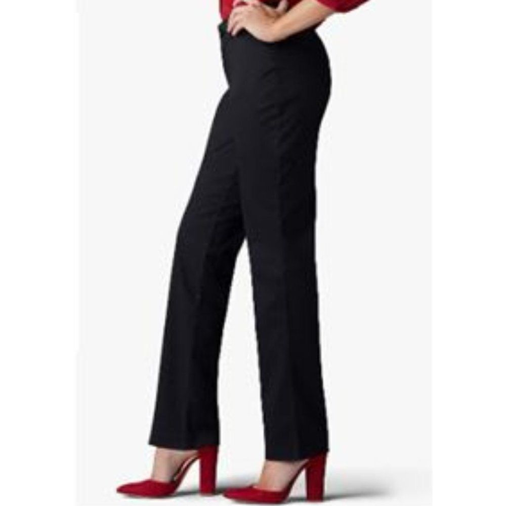 Lee Women's Wrinkle Free Relaxed Fit Straight Leg Pant-NWT - Picture 3 of 3